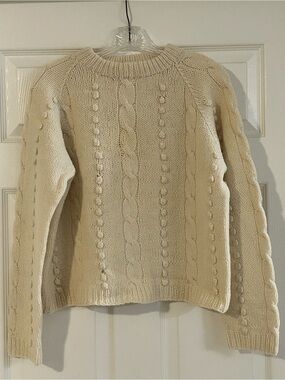 J Crew Vintage Wool Knit Sweater Large